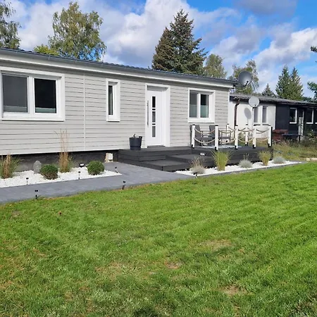 Seeoase - 70qm - Kamin -terrassen - Parkplatz - Badestelle Fusslaeufig Vakantiehuis Joachimsthal