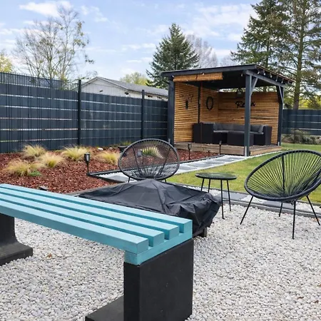 Seeoase - 70qm - Kamin -terrassen - Parkplatz - Badestelle Fusslaeufig * Joachimsthal
