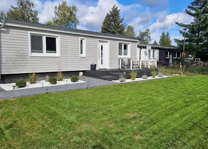 Seeoase - 70qm - Kamin -terrassen - Parkplatz - Badestelle Fusslaeufig Tatil Evi Joachimsthal