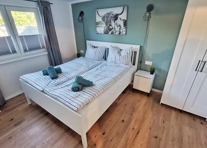 Seeoase - 70qm - Kamin -terrassen - Parkplatz - Badestelle Fusslaeufig *