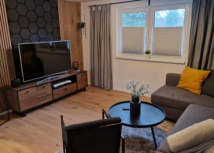 Seeoase - 70qm - Kamin -terrassen - Parkplatz - Badestelle Fusslaeufig Tatil Evi Joachimsthal